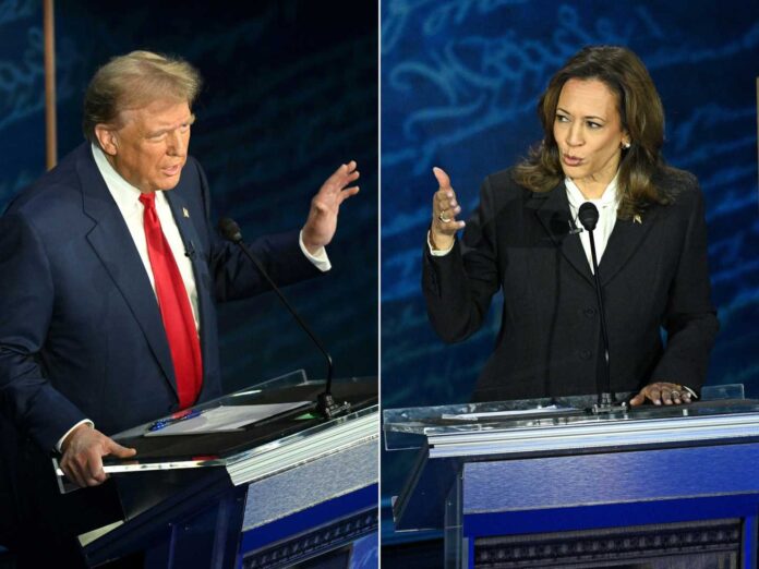 Trump And Kamala Harris Debate