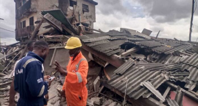 Two Storey Building Collapse Orile Iganmu Lagos