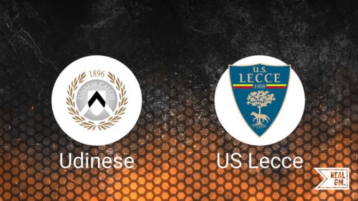 Udinese Vs Lecce Serie A Match