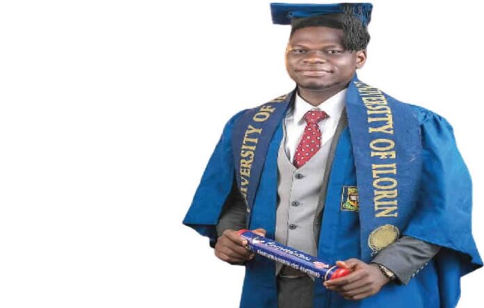 Unilorin Best Graduating Student Ayodeji Akinsanya