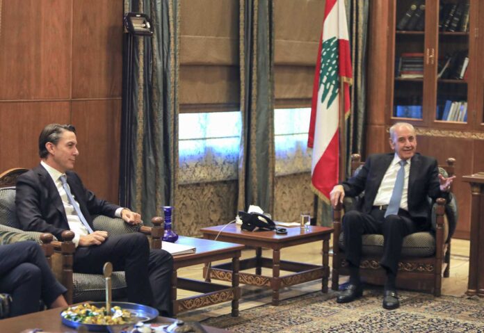 Us Envoy Meeting Israeli Officials Lebanon Conflict