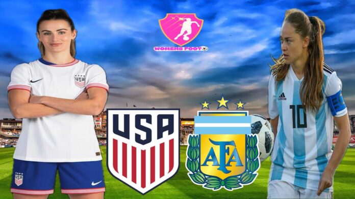 Usa Vs Argentina Women's Soccer Friendly Match