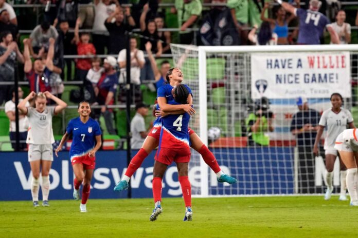 Uswnt Vs Iceland Women's Soccer Match Geodis Park