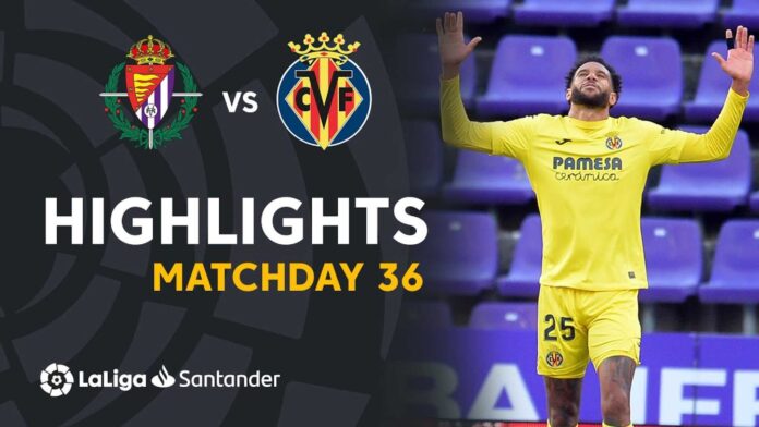 Valladolid Vs Villarreal Laliga Match