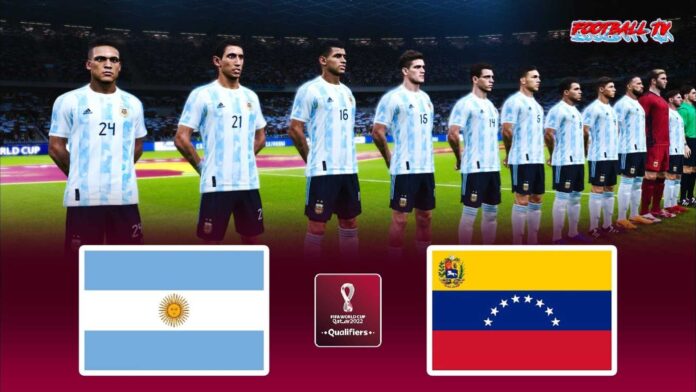 Venezuela Vs Argentina Soccer Match