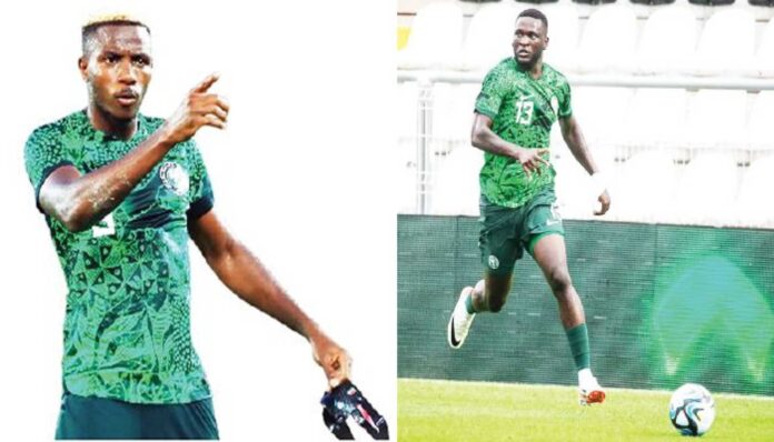 Victor Osimhen And Victor Boniface Super Eagles