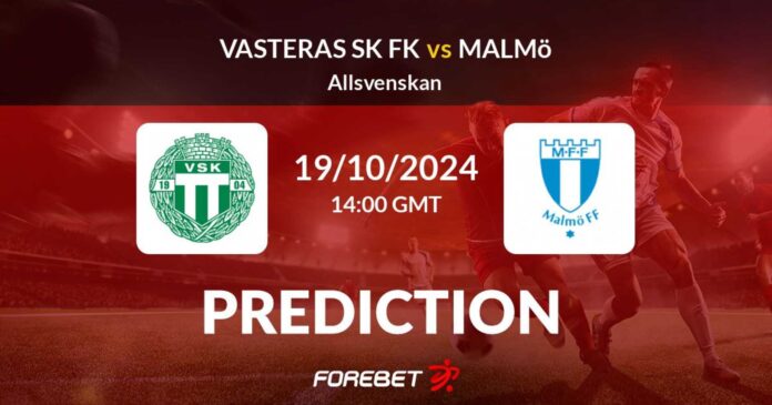 Västerås Sk Vs Malmö Ff Football Match