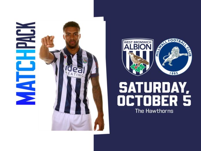 West Bromwich Albion Vs Millwall Match At The Hawthorns