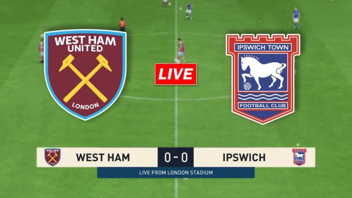 West Ham Vs Ipswich Town Premier League Match