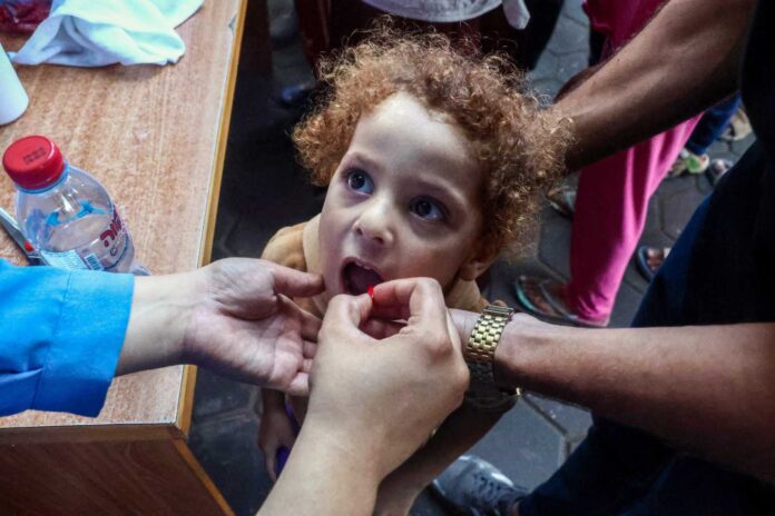 Who Polio Vaccination Campaign In Gaza Halted Due To Bombardment