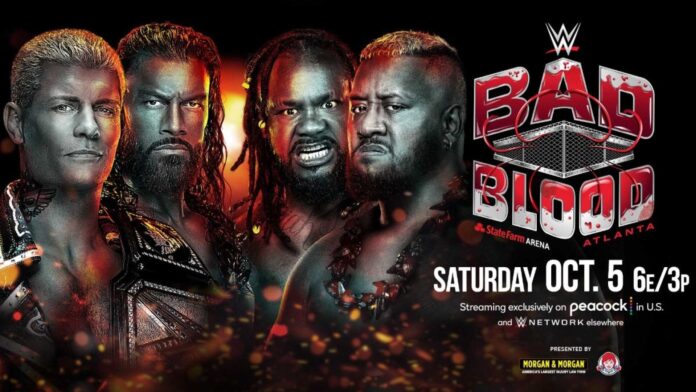 Wwe Bad Blood 2024 Match Card