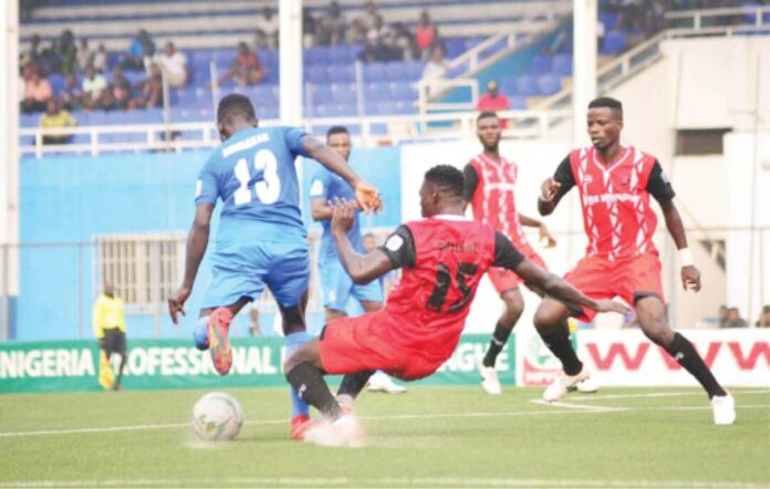 Abia Warriors Vs Enyimba Football Match