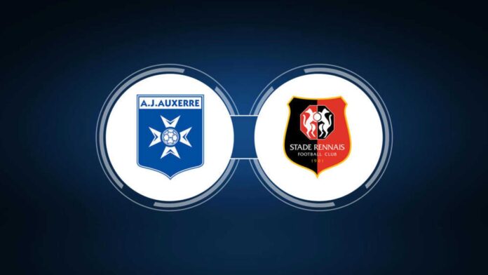 Aj Auxerre Vs Stade Rennes Ligue 1 Match