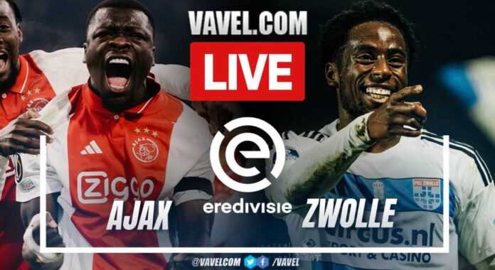 Ajax Vs Pec Zwolle Eredivisie Match