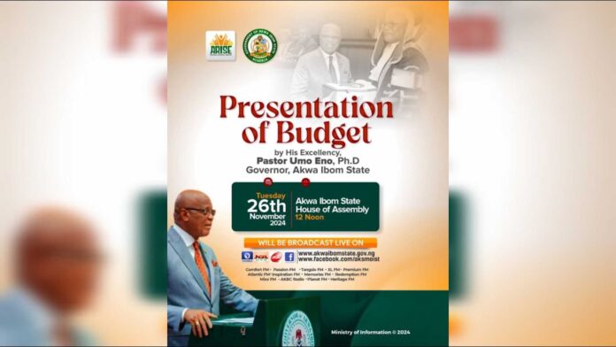 Akwa Ibom Governor Presenting 2025 Budget