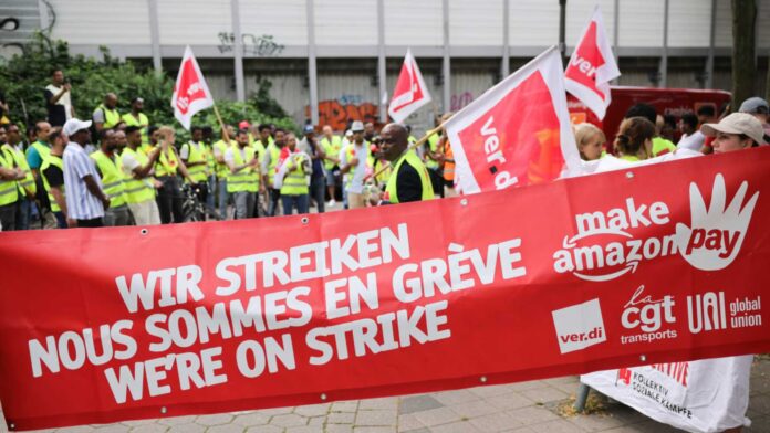 Amazon Workers Striking On Black Friday