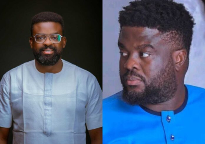 Aremu Afolayan And Kunle Afolayan At Their Mother's Funeral