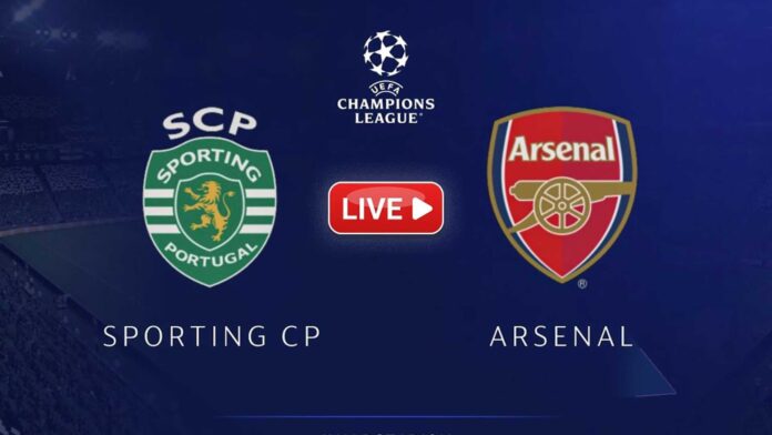 Arsenal Vs Sporting Lisbon Champions League Match