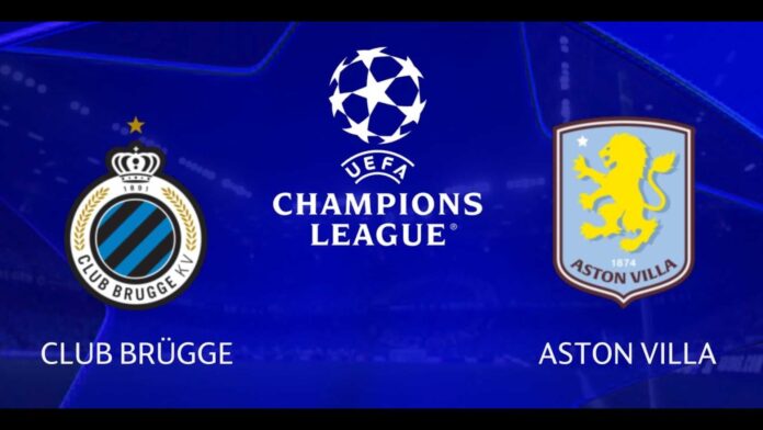 Aston Villa Vs Club Brugge Uefa Champions League