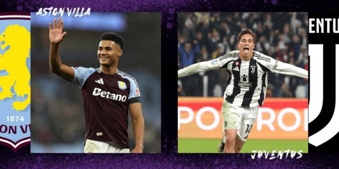 Aston Villa Vs Juventus Champions League Match