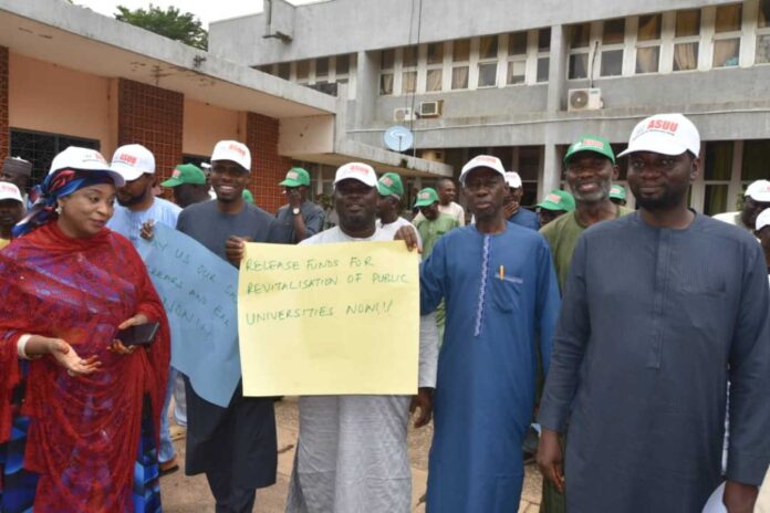 Asuu Protest Against Imf And World Bank