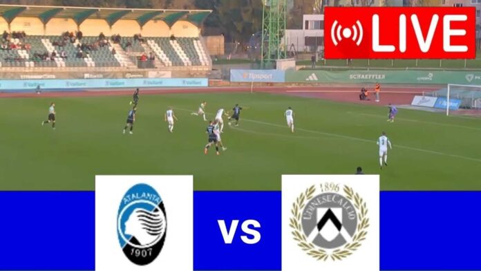 Atalanta Vs Udinese Soccer Match