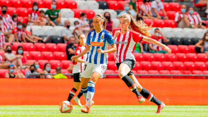 Athletic Club Vs Real Sociedad Match At San Mamés Stadium