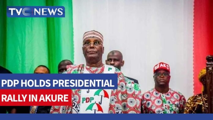 Atiku Abubakar Campaigning In Ondo State