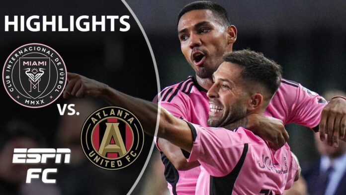 Atlanta United Vs Inter Miami Mls Playoffs