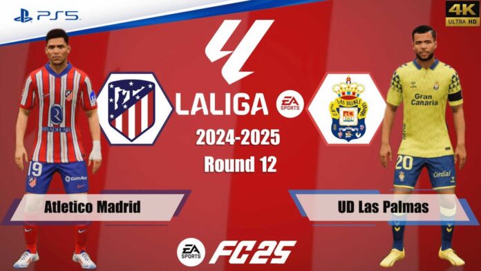 Atletico Madrid Vs Las Palmas Laliga Match