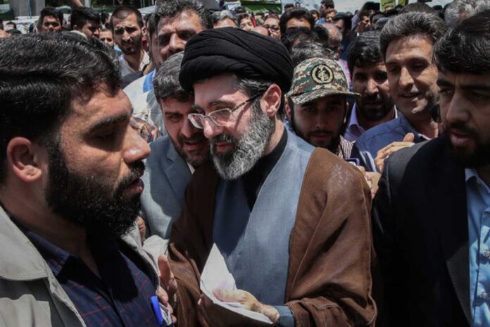 Ayatollah Ali Khamenei And Mojtaba Khamenei