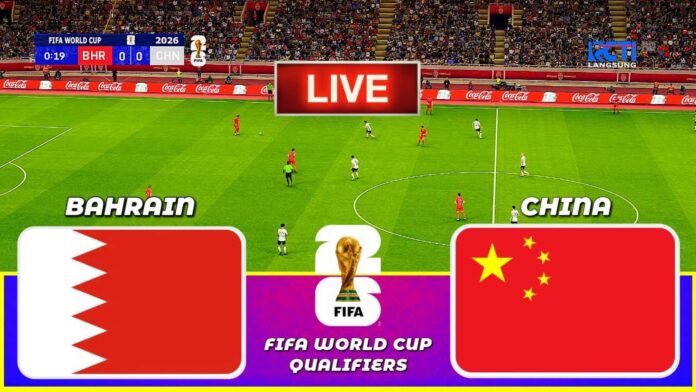 Bahrain Vs China Football Match 2024