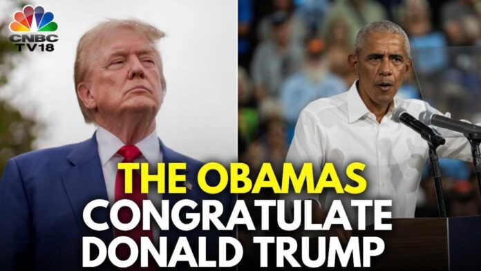 Barack Obama Congratulating Donald Trump On Election Victory