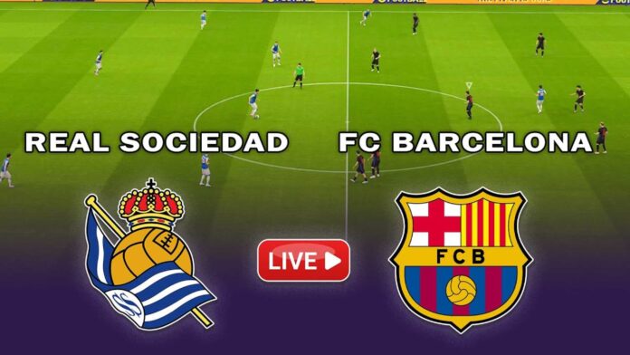 Barcelona Vs Real Sociedad La Liga Match