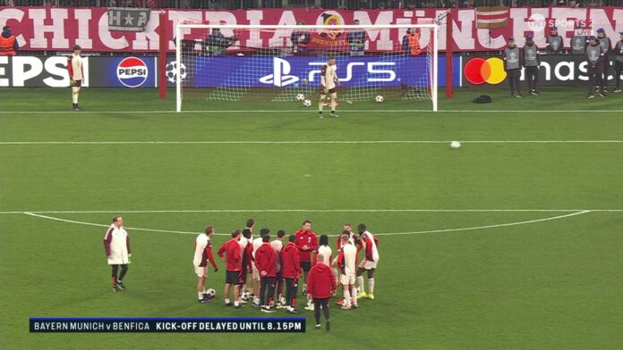 Bayern Munich Vs Benfica Champions League Match Delay