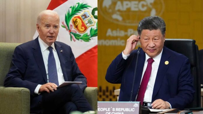 Biden And Xi Meeting In Peru