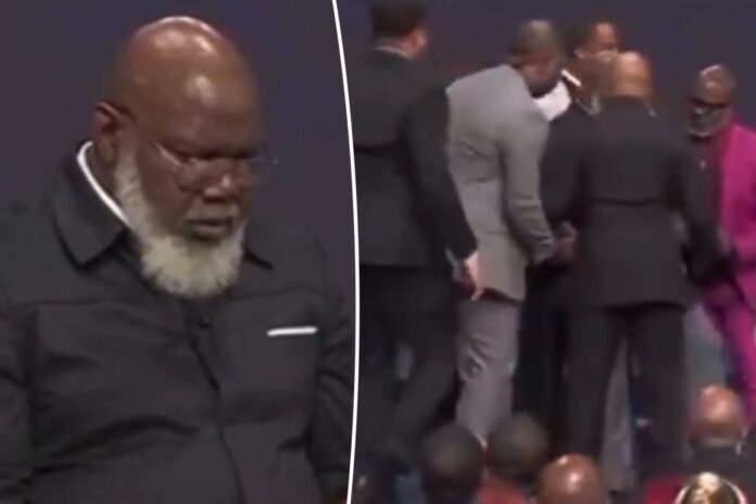 Bishop Td Jakes Health Emergency During Sermon