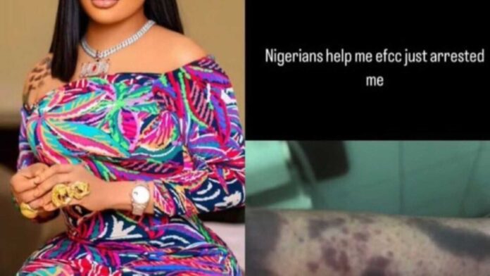 Bobrisky Efcc Arrest Lagos Airport