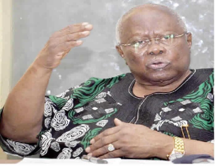 Bode George Protesting Minors Trial