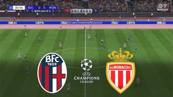 Bologna Vs As Monaco Champions League Match