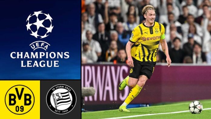 Borussia Dortmund Vs Sk Sturm Graz Uefa Champions League