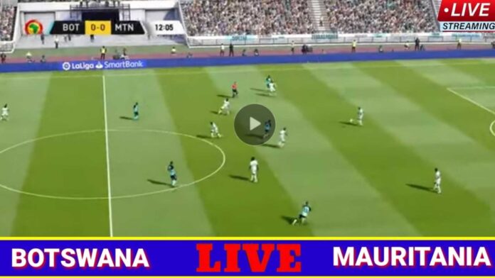 Botswana Vs Mauritania Football Match