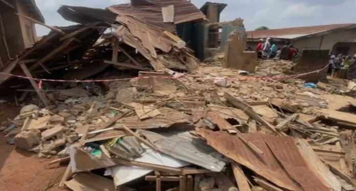 Building Collapse In Ibadan Oyo State