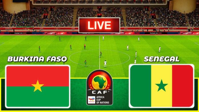 Burkina Faso Vs Senegal Football Match