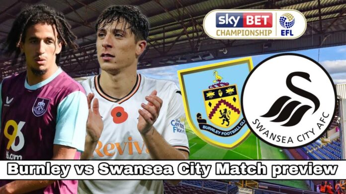 Burnley Vs Swansea City Championship Match