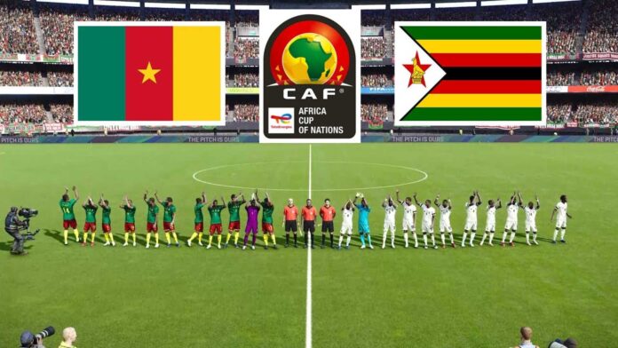 Cameroon Vs Zimbabwe Afcon 2025 Qualifiers Match