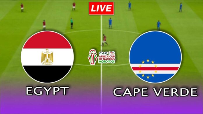 Cape Verde Vs Egypt Football Match