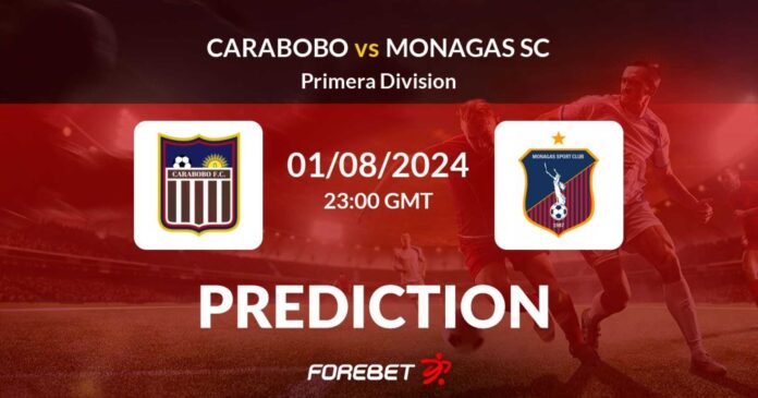 Carabobo Fc Vs Monagas Sc Soccer Match