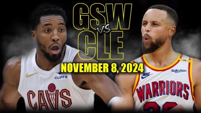 Cavaliers Vs Warriors Nba Game Highlights November 8 2024