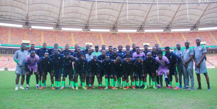 Chan Eagles Training For Ghana Match